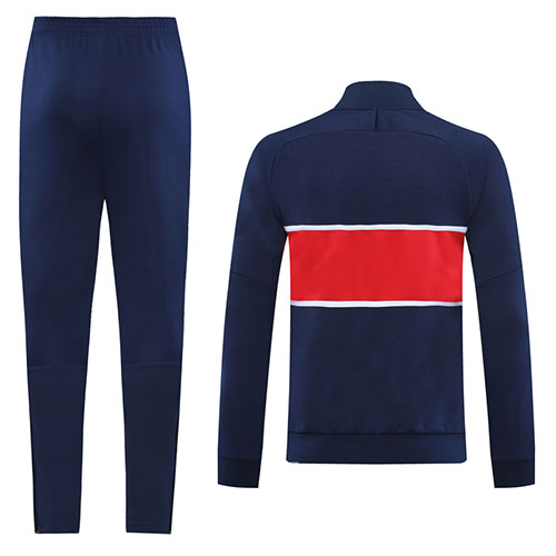PSG 20-21 Navy&Red High Neck Collar Training Kit - Click Image to Close